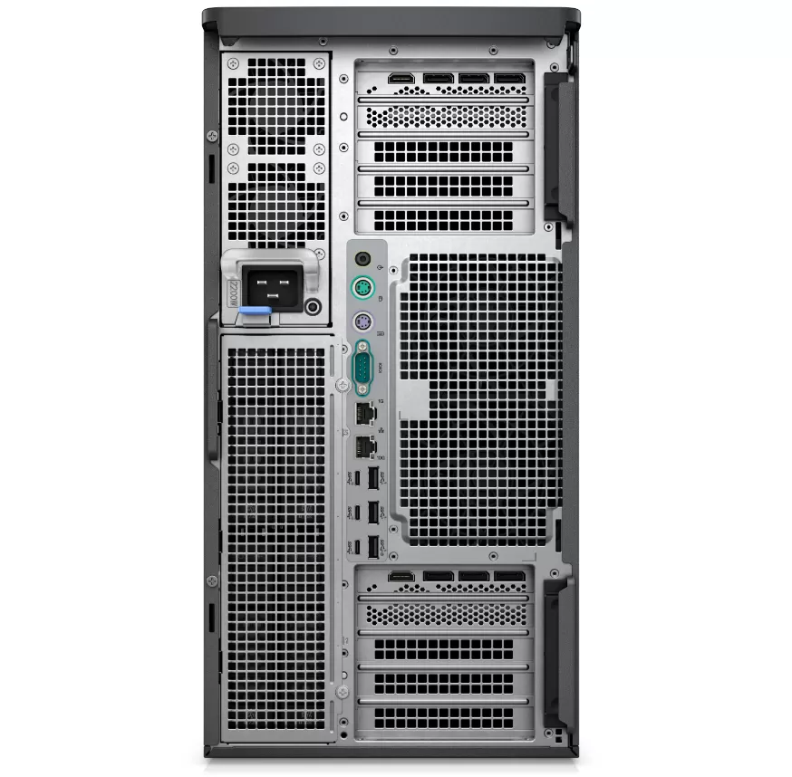 Máy trạm Dell Precision 7960 Tower Workstation - Xeon w7-3465X/128G/2x1TB SSD/NVIDIA RTX A5500/PSU 2200W/3Y